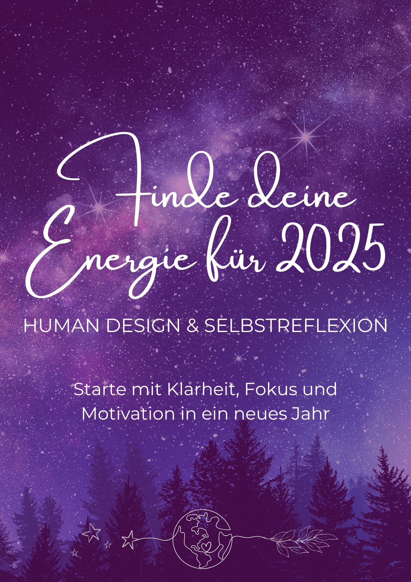 Kostenloses Workbook - Finde deine Energie für 2025 💫